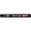Popisovač akrylový Uni Posca PC-5M tmavosivý