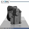 Univerzálne pištoľové púzdro MEGA-FIT - GLOCK / BERETTA / SIG SAUER / TAURUS , atd .... Cytac® VERZIA PRE PRAVÁKA I ĽAVÁKA - FARBA ČIERNA Model: Pro praváka