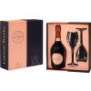 LAURENT PERRIER CUVÉE ROSÉ BRUT 0.75L GB + 2 POHÁRE (darčekové balenie 2 poháre)