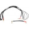 LRP Electronic Nabíjací kábel 35cm 2x2S LiPo HARDCASE z G4 na P4/5 vrátane balančného konektora. XH