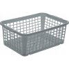 Keeeper Plastový košík 20x30x11cm šedý