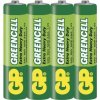 B12104 Zinková vzduchová batéria GP Greencell AAA (R03) GP Batérie (4 ks)