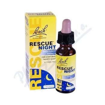 Bachovy originální květové esence Krizové kapky na spaní Rescue Night 10 ml