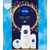 Nivea Soft Trio Sprchový gél 250 ml + roll-on 50 ml + krém 100 ml