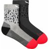 SALEWA Dámske trekingové ponožky MOUNTAIN TRAINER MERINO QUARTER SOCKS W oatmeal - sivé Veľkosť: 42-44