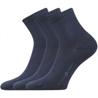 Lonka ponožky Demedik 3 pár tmavě modrá