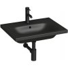 Umývadlo Jika MIo-N 60x45 cm černá mat otvor pre batériu uprostred H8127137161041
