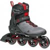 Pánske inline korčule Rollerblade, MACROBLADE 84 čierna,sivá,červená 24