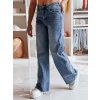 Dámske džínsy baggy BAGTRENDY Dstreet UY2372 Farba: modrá - svetlo, Veľkosť: XS
