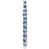 VETRO-PLUS Slunečník plážový 230 cm, HAPPY GREEN, modré pruhy
