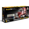 Súprava akrylových farieb 435AP - INTERNATIONAL TRUCKS & TRAILERS 6 ks (33-435AP)