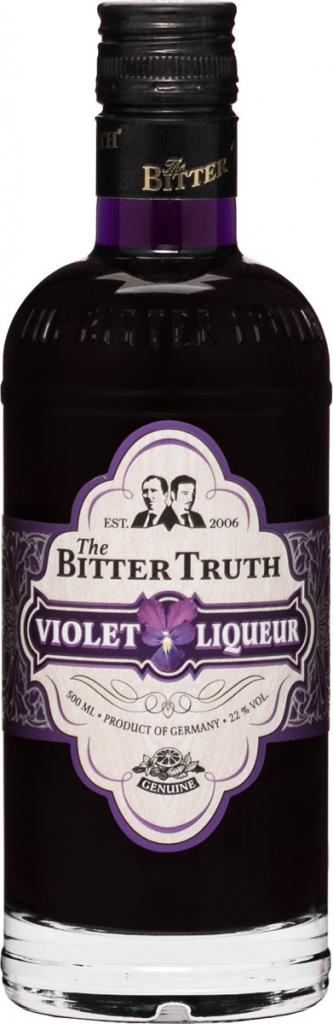 The Bitter Truth Violet Liqueur 22% 0,5 l (čistá fľaša)