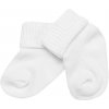 Baby Nellys Dojčenské ponožky biele
