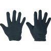 CERVA BUSTARD BLACK / Bavlnené rukavice s PVC terčíkmi 8