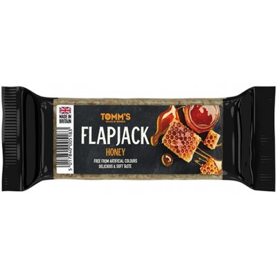 TOMMS Flapjack ovsená tyčinka honey 100 g