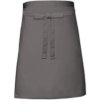Link Kitchen Wear Pekárska zástera X997 Dark Grey -ca. Pantone 431 90 x 50 cm
