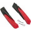 gumičky brzd F náhradní, černo-červené 70mm