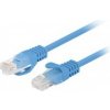 Patchcord kat.6 0.5m modrý Fluke Passed Lanberg 10-Pack