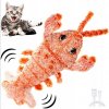 Interaktívna hračka pre mačky Wesoły Pupil Interaktywny homár na usb ruchomy ogon