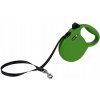 Alcott Wanderer 5m Zelené samonavíjacie vodítko pre psa, zelené M