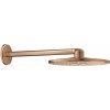 Grohe Quadra horná sprcha so sprchovacím ramenom 31x31 cm okrúhly Brushed Warm Sunset 26475DL0