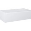 Kúpeľňová skrinka nízka Jungborn DECEM biela 1000 x 319 x 458 mm 168938
