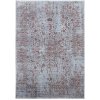 Diamond Carpets India , Ručne viazaný kusový koberec Diamond DC-SIRAPI Silver / copper, 120x170, červená, chodba / predsieň