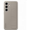 Zadný kryt Silicone Grip Cover pre Samsung Galaxy S24, dymová EF-GS921CUEGWW