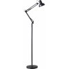 Kobi | Flexibilná stojacia lampa AURIQ 1xE27/60W/230V 184 cm čierna | KB0462