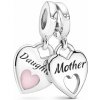 PANDORA dvojitá korálka Mama a dcéra 799187C01
