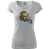 Dámske tričko s moto motívom 201 Chopper (Moto tričko)
