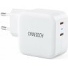 Nabíjačka do siete ChoeTech Dual USB-C PD 40W Fast Charger (PD6009-EU)