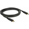 Delock Kábel USB-C USB-C ® zástrčka, USB-C ® zástrčka 2.00 m čierna 83668; 83668
