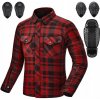 Motocyklová košeľa SHIMA RENEGADE RED 2 veľ. L