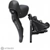 Shimano GRX BL-RX600L/BR-RX400 Dual Control radenie/hydr. brzda, 2-rýchl., ľavá, Flat Mount had. 800 mm + platničky L03A, OEM