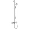 Sprchová batéria Hansgrohe Croma Select E so sprchovacím setom 150 mm biela/chróm 27248400