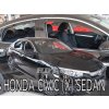 Deflektory - protiprievanové plexi Honda Civic Sedan 2017 - 2021 (+zadné)
