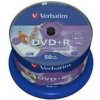 VERBATIM DVD+R(50-Pack)Vreteno/Printable/16x/4.7 GB/DLP