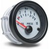 Prídavný budík do auta Auto Gauge - ukazovateľ tlaku oleja, biely (AGTOPW-12)