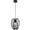 Fabas Luce | Fabas Luce 3677-45-101 - Luster na lanku CAMP 1xE27/40W/230V čierna | FX0160