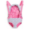 Klokanka na nosenie bábiky Flowered Baby Doll Slink Corolle pre 36-42 cm bábiku nastaviteľné popruhy