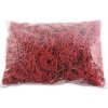 Gumičky Office Products 30mm 1kg červené