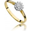 VIPgold Zlatý diamantový prsteň RG524z v žltom zlate