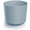 Kvetináč plast sivý Prosperplast 18 cm x 18 cm x 16 cm