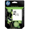 HP 45 čierna atramentová kazeta veľká (51645AE) Atramentová kazeta (farba Čierna) / Výťažnosť cca 930 strán