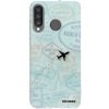 Picasee silikonový průhledný obal pro Huawei P30 Lite - FLIGHT PATH