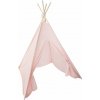 Atmosphera Créateur d'intérieur Detský stan teepee s fosforeskujúcími hviezdami ružový