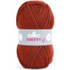 Priadza KNITTY 4 50g, oranžová - odtieň 700