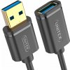 UNITEK Y-C456GBK Kábel USB 0,5 m USB 3.2 Gen 1 (3.1 Gen 1) USB A Čierna (Y-C456GBK)
