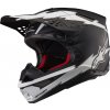 Přilba SUPERTECH S-M10 AMPRESS, ALPINESTARS (černá matná/bílá, vel. L)